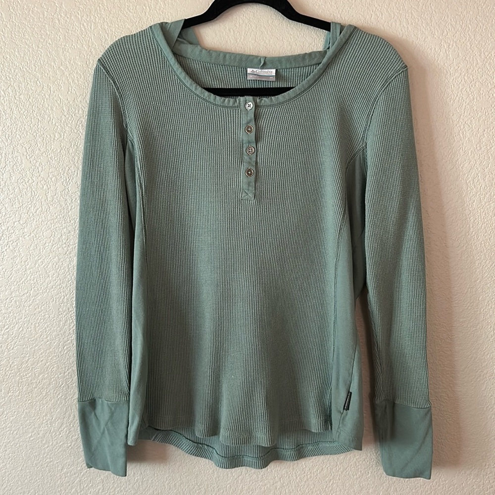 Columbia Hooded Thermal Blue XL